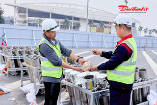 Cận cảnh trận địa pháo hoa tại Hà Nội, sẵn sàng cho màn trình diễn nghệ thuật lớn nhất lịch sử chào mừng thành công Đại hội XIV của Đảng