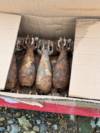 Phú Thọ: Kịp thời phát hiện, thu giữ 16 quả đạn cối còn nguyên kíp nổ