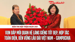 Bản tin Mặt trận sáng 27/1