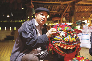 Người bền bỉ giữ hồn múa sư tử mèo nơi vùng cao xứ Lạng