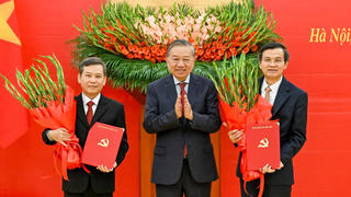 Bổ nhiệm Trưởng Ban Nội chính Trung ương và Giám đốc Học viện Chính trị quốc gia Hồ Chí Minh