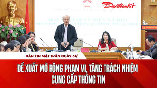 Bản tin Mặt trận sáng 31/1