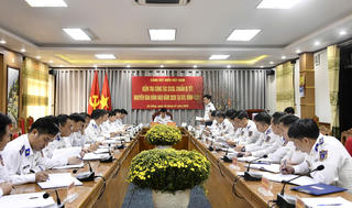 Cảnh sát biển Việt Nam kiểm tra công tác sẵn sàng chiến đấu Vùng Cảnh sát biển 2