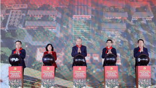 Tổng Bí thư Tô Lâm dự lễ khánh thành trường phổ thông nội trú liên cấp tại Điện Biên