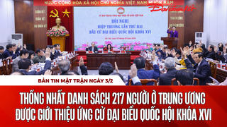 Bản tin Mặt trận sáng 3/2