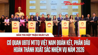 Bản tin Mặt trận sáng 4/2