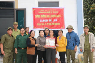 Xuân ấm trong những ngôi nhà đại đoàn kết