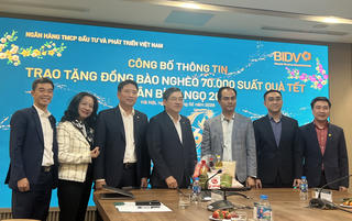 BIDV dành 70 ngàn phần quà Tết cho đồng bào nghèo Xuân Bính Ngọ 2026