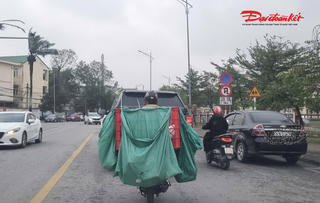 Nghệ An: Sẽ xử lý nghiêm hành vi che lấp biển số khi tham gia giao thông