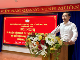 Đà Nẵng: 100% cử tri thống nhất Chủ tịch Phạm Đức Ấn ứng cử đại biểu HĐND thành phố