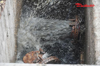 Hình ảnh bể ngầm chống ngập chứa khoảng 2.000 m3 dưới lòng đất ở Hà Nội