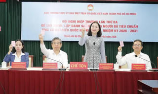 TP Hồ Chí Minh: Hiệp thương lần thứ 3 đối với người ứng cử đại biểu Quốc hội và Hội đồng nhân dân
