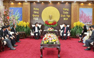 Lâm Đồng: Chức sắc tôn giáo thăm, chúc Tết tỉnh Lâm Đồng