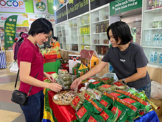 Nhộn nhịp Phiên chợ “Tết xanh – Quà Việt” tại TP Hồ Chí Minh