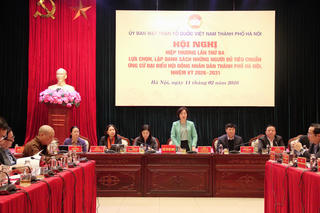 Hà Nội: Hiệp thương lập danh sách 39 ứng cử viên Đại biểu Quốc hội, 205 đại biểu HĐND thành phố