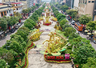 Đường hoa Thành phố Tết Bính Ngọ 2026 thu hút hơn 2,2 triệu lượt khách tham quan