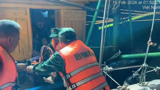 Đà Nẵng: Kịp thời tiếp nhận, cấp cứu thuyền viên bị nạn trên biển 