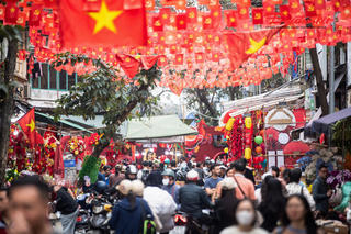 Độc đáo phiên chợ “một năm một lần” lâu đời bậc nhất Thủ đô