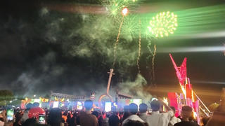 Người dân vùng cực Nam Tổ Quốc hân  hoan đón giao thừa