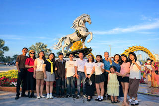 Đà Nẵng lung linh trước giờ giao thừa