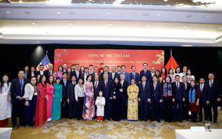 Tổng Bí thư Tô Lâm gặp gỡ bà con cộng đồng người Việt Nam tại Hoa Kỳ