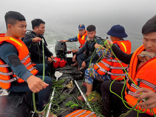 Tàu bị chìm tại hồ Thác Bà không phải là tàu du lịch