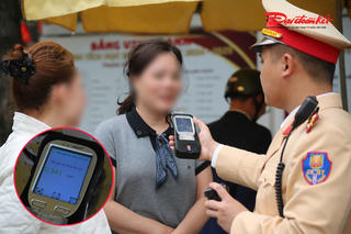 Ngày đi làm đầu năm, nhiều người bị xử phạt nồng độ cồn 