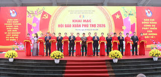 Hội Báo Xuân Phú Thọ 2026: Lan tỏa niềm tin, khơi dậy khát vọng Đất Tổ