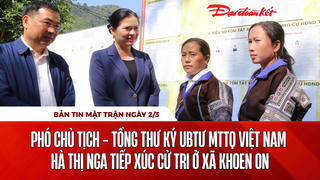 Bản tin Mặt trận sáng 2/3