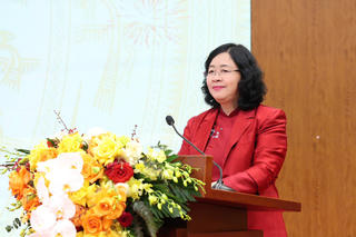 Chủ tịch UBTƯ MTTQ Việt Nam Bùi Thị Minh Hoài ứng cử Đại biểu Quốc hội khóa XVI tại tỉnh Phú Thọ