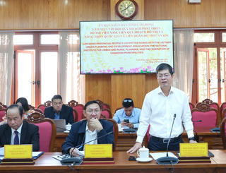 UBND tỉnh Lâm Đồng làm việc với Đoàn đối tác đô thị Canada về thích ứng biến đổi khí hậu