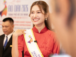 Hoa hậu Nguyễn Thanh Hà làm Đại sứ tại Lễ hội Áo dài TP Hồ Chí Minh