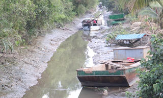 Tháng 3, xâm nhập mặn ở Đồng bằng sông Cửu Long có thể vào sâu 60 km