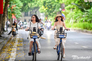 Hà Nội đề xuất kéo dài thí điểm xe đạp công cộng, thúc đẩy giao thông xanh đến năm 2026