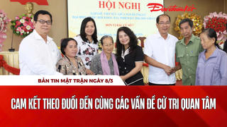 Bản tin Mặt trận sáng 8/3