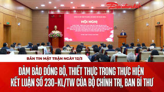 Bản tin Mặt trận sáng 12/3