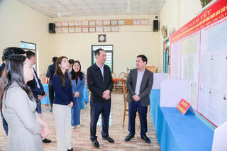 Thanh Hóa: Chủ tịch Mặt trận kiểm tra, rà soát công tác chuẩn bị bầu cử ở cơ sở