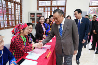 Lạng Sơn: Cử tri nô nức tham gia bầu cử 