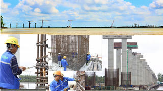 Cận cảnh công trình cầu dây văng có nhịp chính dài thứ 2 Việt Nam