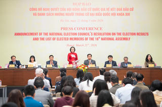 Kết quả tốt đẹp của cuộc bầu cử là minh chứng sinh động về sức mạnh của khối đại đoàn kết toàn dân tộc