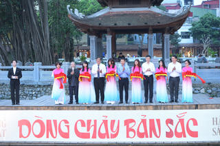 “Dòng chảy bản sắc” lan tỏa giá trị văn hóa tại Văn Miếu