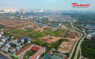 Toàn cảnh thi công cụm hồ điều hòa hơn 1.100 tỷ đồng ở phía Tây Hà Nội