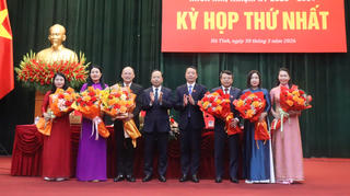 HĐND tỉnh Hà Tĩnh kiện toàn các chức danh chủ chốt