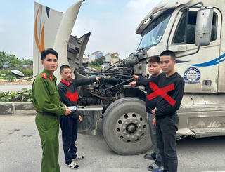 Hải Phòng: Khởi tố 3 đối tượng trộm hộp đen xe container