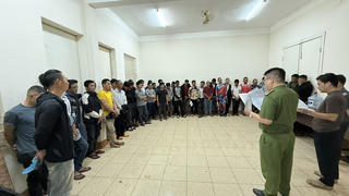 Núp bóng chiêu trò “câu cá trao thưởng” để tổ chức đánh bạc