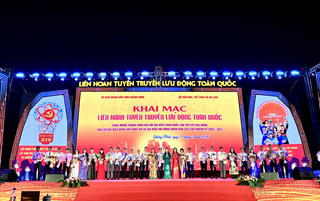 Khai mạc Liên hoan Tuyên truyền lưu động toàn quốc năm 2026