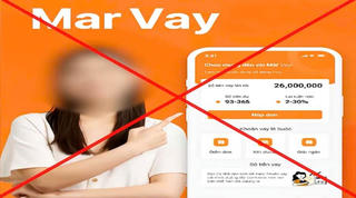 Vay qua app giả, mất tiền thật