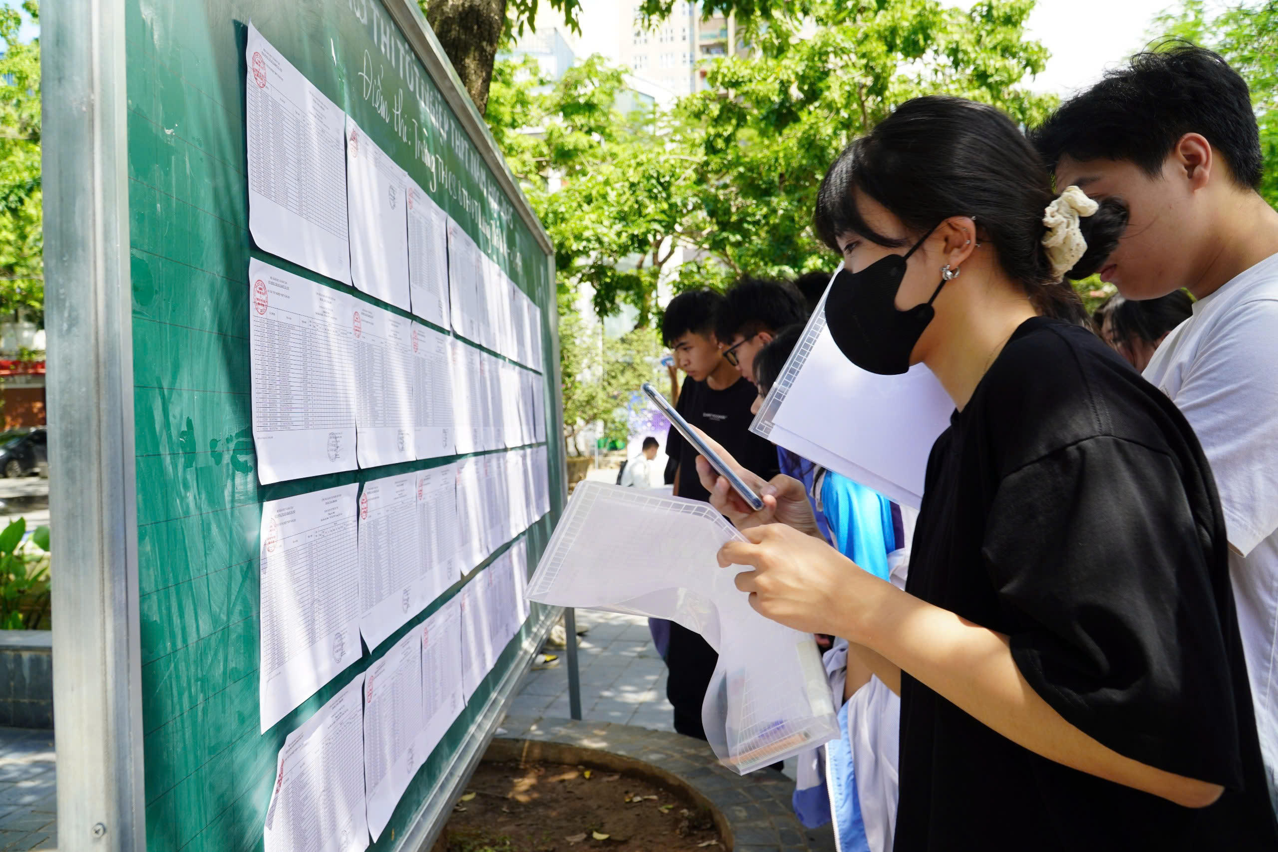 Thí sinh tại Kỳ thi tốt nghiệp THPT năm 2025. Ảnh: N.H.