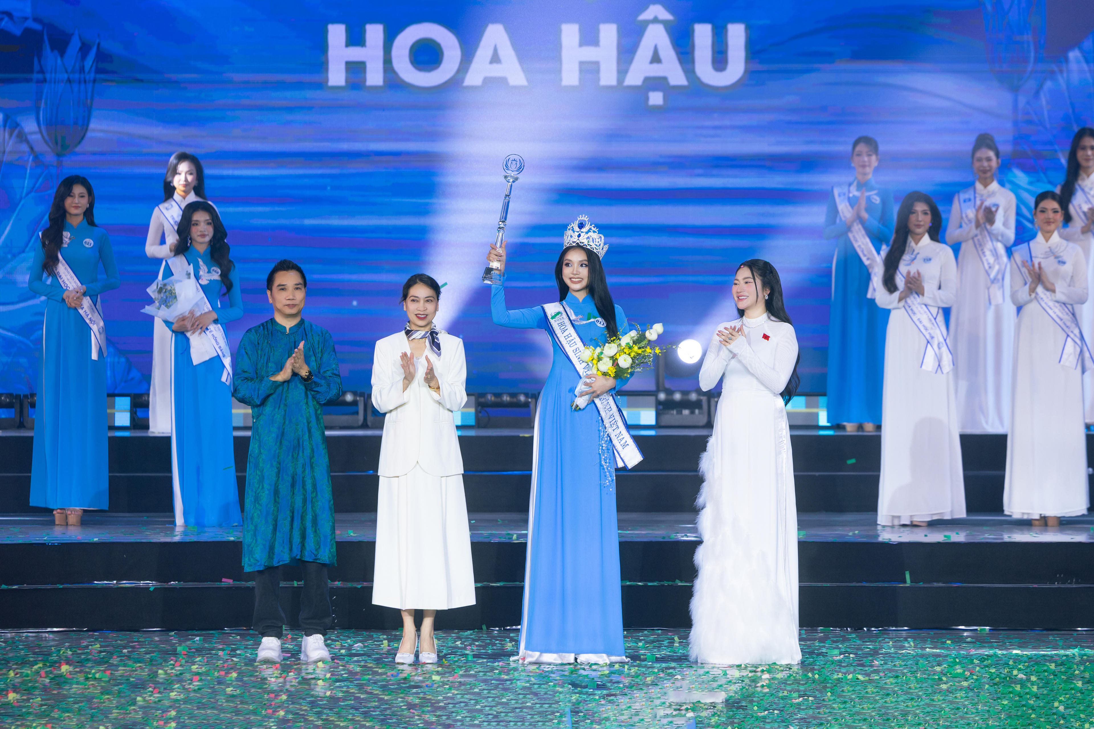 Nguyễn Phương Thanh đăng quang ngôi vị Hoa hậu Sinh viên Hòa bình Việt Nam 2025.