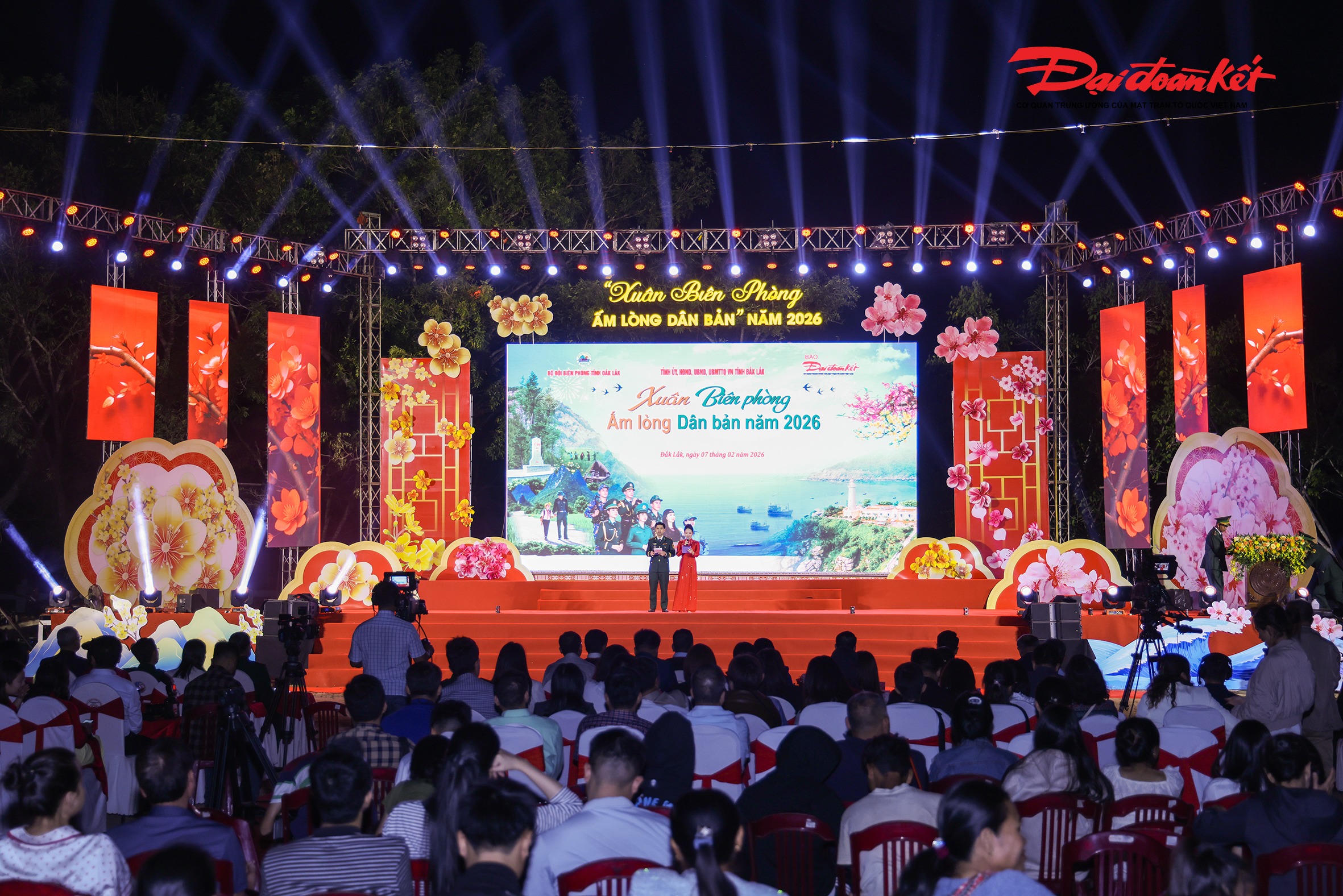 Quang cảnh Chương trình “Xuân Biên phòng - Ấm lòng dân bản” năm 2026.&nbsp;Ảnh: Quang Vinh.